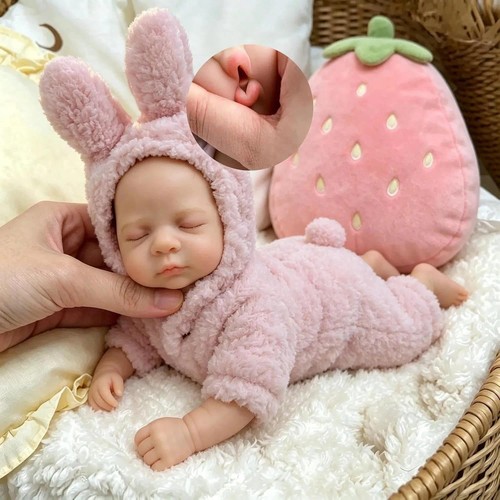 Vollsilikon reborn baby puppe - vollsilikon,