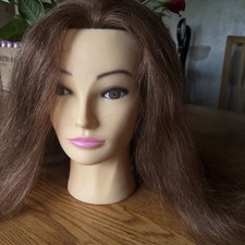 Salon Echthaar Training Kopf