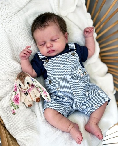 Realistische reborn baby puppe - realistische,