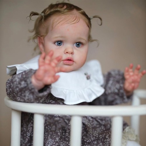 Real toddler girl - real, reborn
