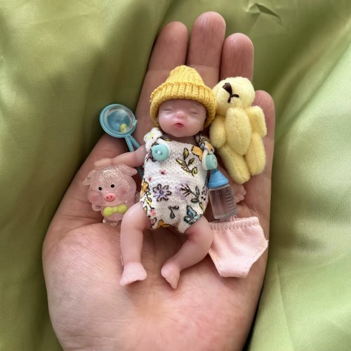 Silikon baby puppe - baby,